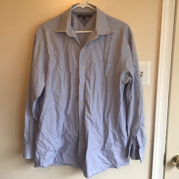 🍂 Tommy Hilfiger 16-34/35 L Soft Button Up - Picture 1 of 5